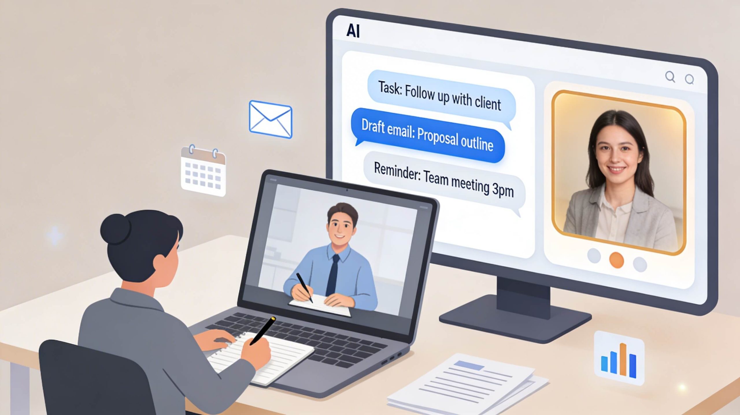 How AI and Virtual Assistants Work Together to Run Your Business